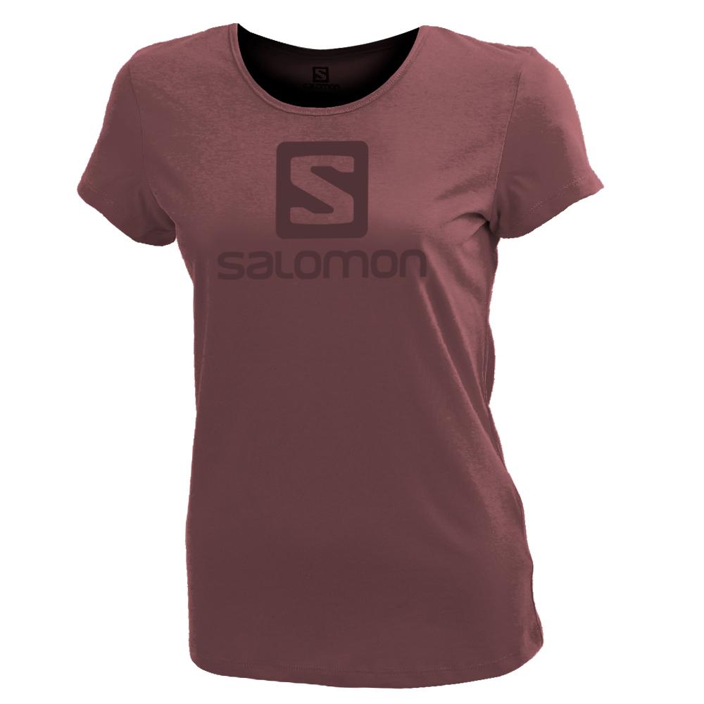 Salomon Singapore Kids T-shirts - WARRIOR SS G Fuchsia | 14982-RIVC